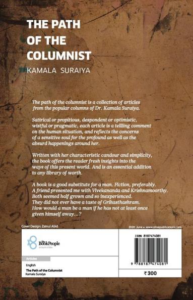 THE PATH OF THE COLUMNIST