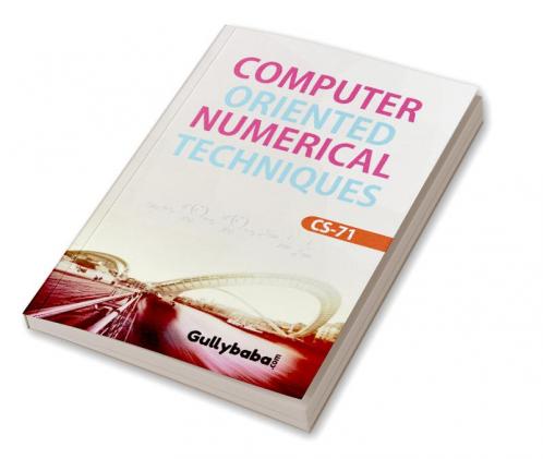CS-71 Computer-Oriented Numerical Techniques