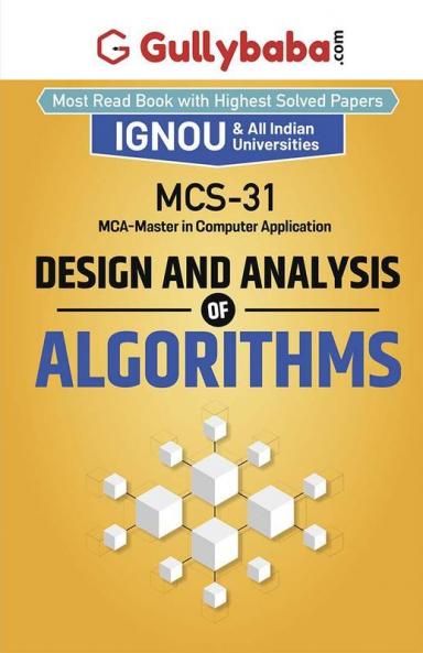 MCS-031 Design And Analysis Of Algorithm