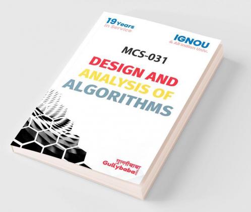 MCS-031 Design And Analysis Of Algorithm