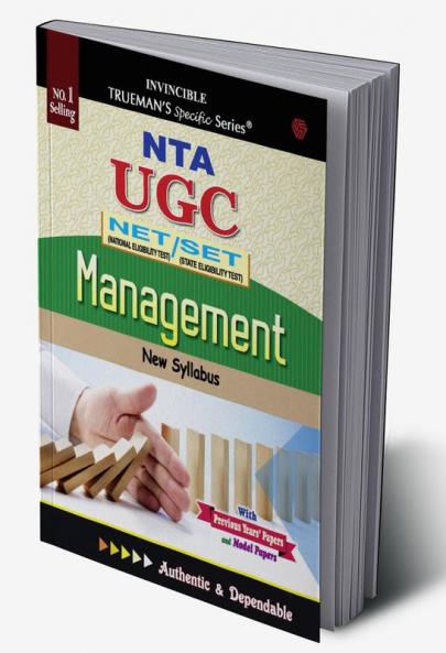 Trueman's UGC NET/SET/JRF Management - 2025 Edition | Authentic & Dependable for NTA UGC NET |Includes papers upto 2024