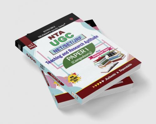 Trueman's NTA UGC NET/SET/JRF Paper I - 2025 Edition | Teaching & Research Aptitude | Includes papers upto 2024