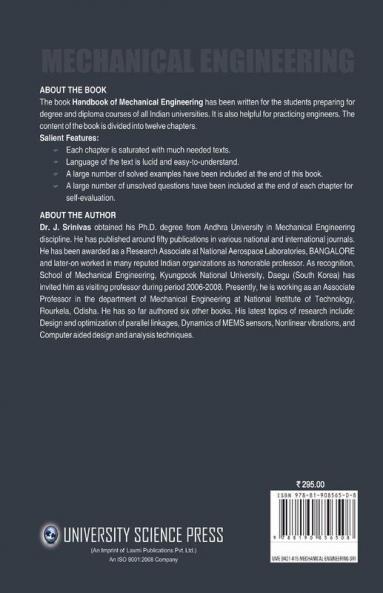 Handbook of Mechanical Engineering