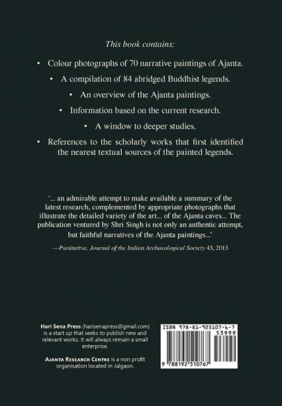 Ajanta Paintings: A compilation of 84 abridged narratives: 6.1 (Ajanta MahĀpiṬaka)