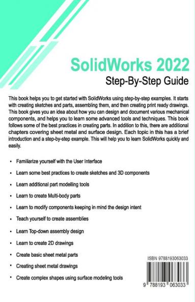 Solidworks 2022 Step-By-Step Guide