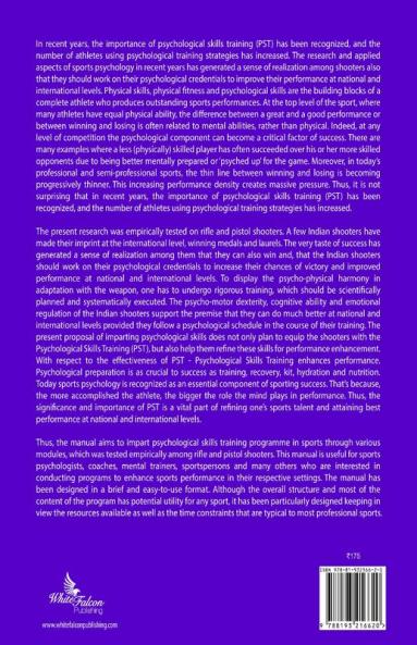 Psychological skills training manual for sports