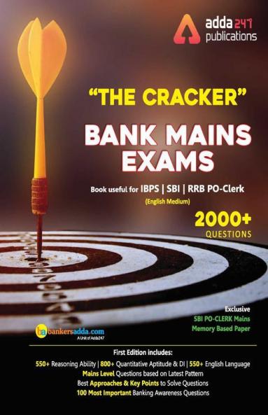 The Cracker Mains Exams Book (English Printed Edition)