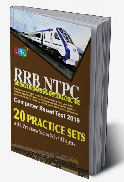 20 Practice Sets RRB NTPC Non-Technical Popular Categories Computer Based Test 2019 With Previous Years Solved Papers