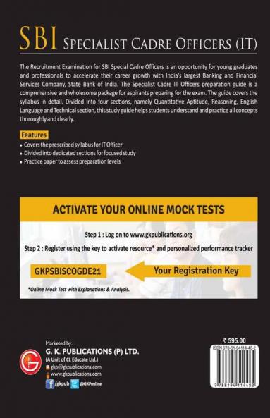 SBI 2021 : Specialist Cadre Officers (IT) - Guide