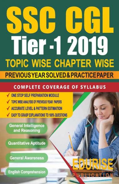 SSC CGL Tier 1 2019 TOPICWISE CHAPTER WISE Previous Year Solved Paper & Practice Paper