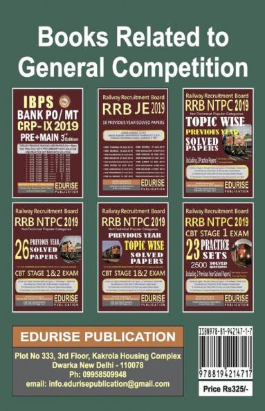 SSC CGL Tier 1 2019 TOPICWISE CHAPTER WISE Previous Year Solved Paper & Practice Paper