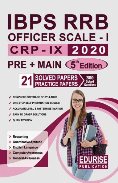 IBPS RRB Officer Scale 1 CRP 9 2020 Preliminary Main Previous Year Solved Papers Practice Papers