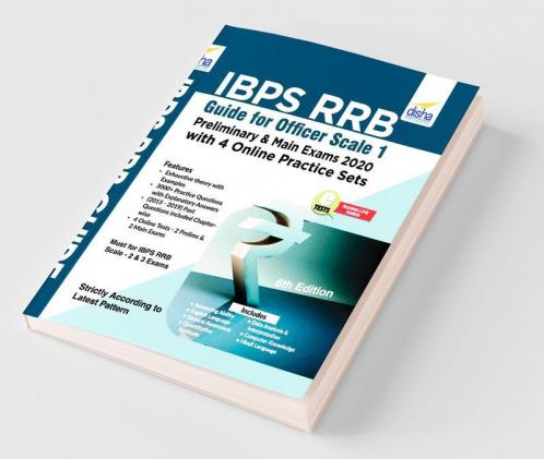 IBPS RRB Guide for Officer Scale 1 Preliminary & Main Exams 2020 with 4 Online Practice Sets 6th Edition