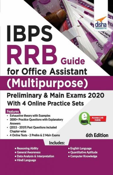 IBPS RRB Guide for Office Assistant (Multipurpose) Preliminary & Main Exams 2020 with 4 Online Practice Sets 6th Edition