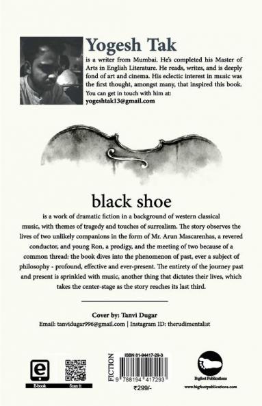black shoe