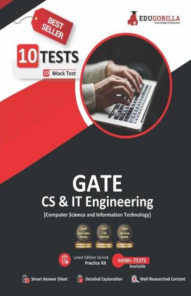 GATE CS & IT - Computer Science and Information Technology | Solved 10 Full-length Mock Tests