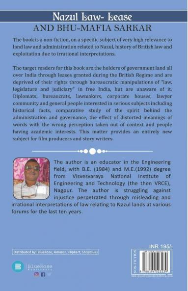 Law of Nazul Lease and Bhu Mafia Sarkar