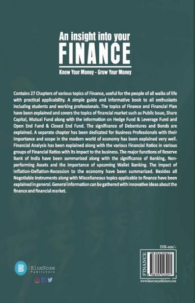 An Insight Into Your Finance - Know Your Money-Grow Your Money- Volume -2