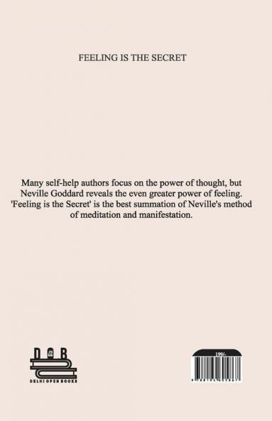 Feeling Is The Secret