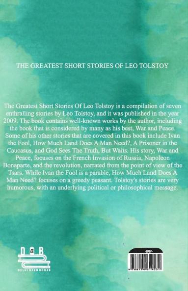The Greatest Short Stories Of Leo Tolstoy