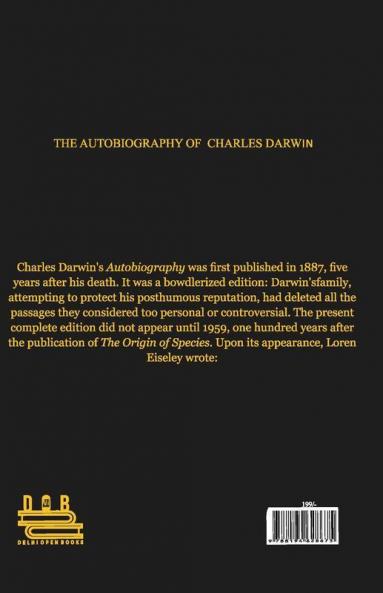Autobiography Of Charles Darwin