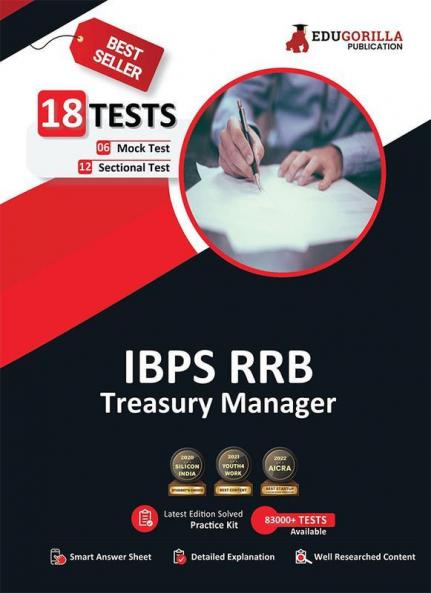 IBPS RRB Treasury Manager (Scale II) Exam 2023 - 6 Full Length Mock Tests and 12 Sectional Tests (1900 Solved Objective Questions) with Free Access to Online Tests