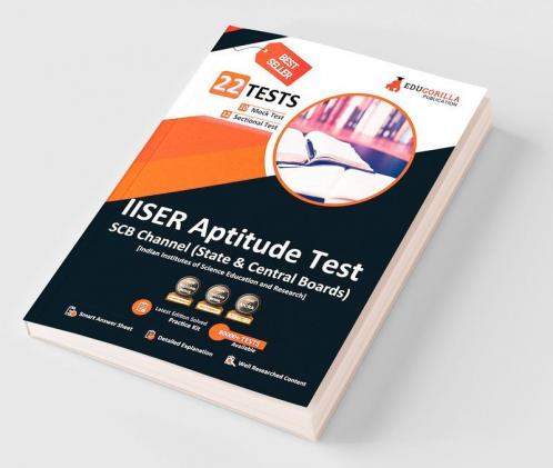 IISER Aptitude Test 2023 : SCB Channel (IAT - State and Central Boards) - 10 Full Length Mock Tests and 12 Sectional Tests with Free Access to Online Tests