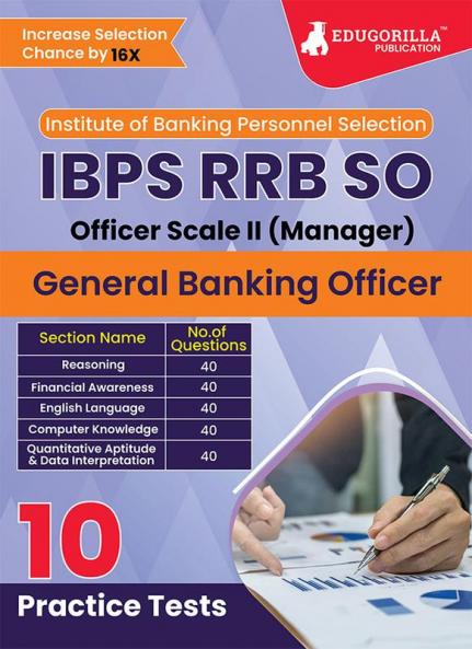 IBPS RRB SO General Banking Officer Scale 2 Exam 2024 (English Edition) - 10 Full Length Practice Mock Tests (2000+ MCQs) with Free Access to Online Tests