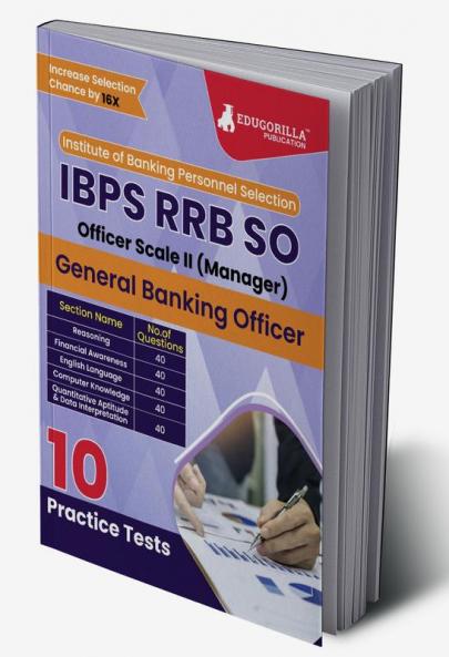 IBPS RRB SO General Banking Officer Scale 2 Exam 2024 (English Edition) - 10 Full Length Practice Mock Tests (2000+ MCQs) with Free Access to Online Tests