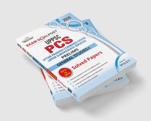 UPPSC PCS Exam Goalpost Prelims General Studies-I 2012 to 2019 Solved Papers