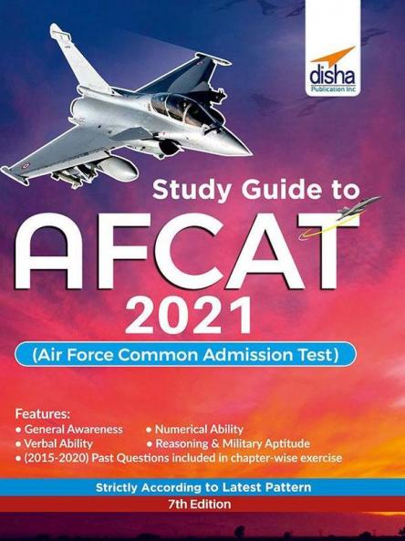 Study Guide to AFCAT 2021 (Air Force Common Admission Test) 7th Edition