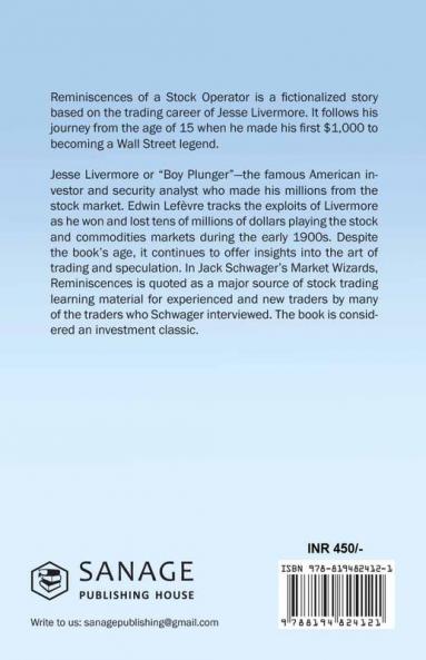 The Reminiscences of a Stock Operator