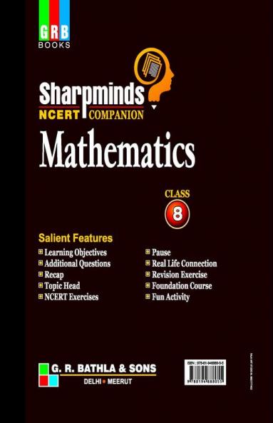 Sharpminds Mathematics Class-8