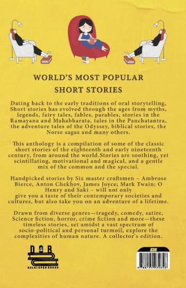 World's Most Popular Short Stories: (Stories from Ambrose Bierce; Anton Chekhov; Mark Twain; James Joyce; O'Henry & Saki)