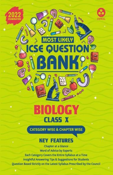 Most Likely Question Bank - Biology: ICSE Class 10 for 2022 Examination