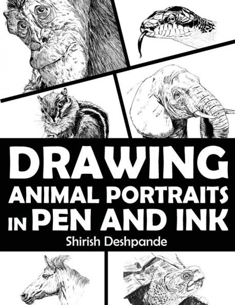 Drawing Animal Portraits in Pen and Ink