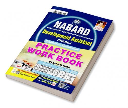 NABARD Development Assistant Phase 1 Preliminary Examination Practice Work Book