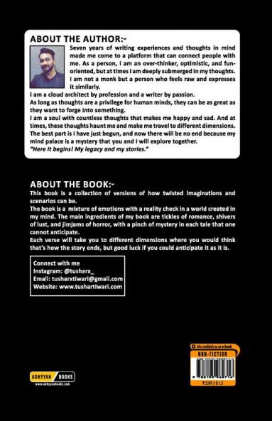 The Sinner & The Scenarios:  A glimpse inside the mind of an imaginative overthinker