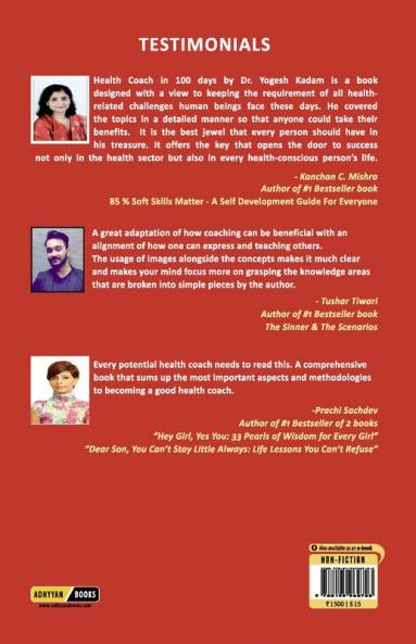 Health Coach In 100 days: Your Systematic Self-Coaching Roadmap To Become Successful