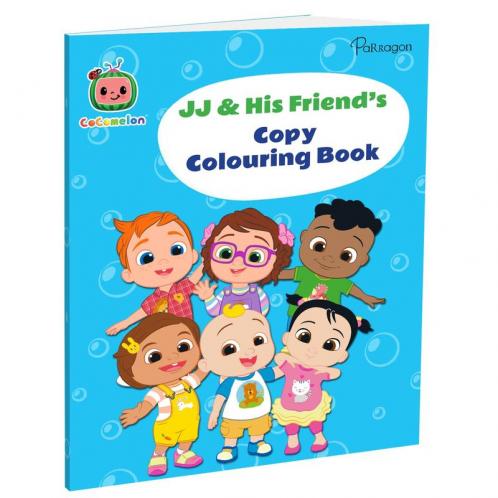 CoComelon JJ and His Friend's Copy Colouring Book