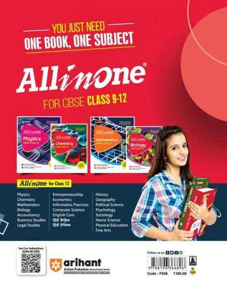 Arihant Arihant CBSE Chapterwise Solved Papers 2023-2010 English Core Class 12th