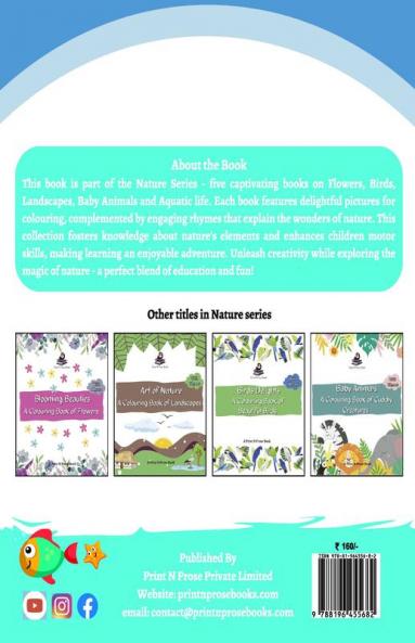 WATER EXPLORER : A COLOURING BOOK OF AQUATIC LIFE