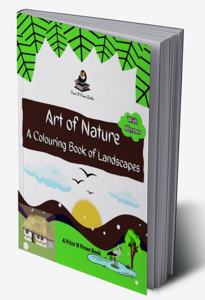 ART OF NATURE : A COLOURING BOOK OF LANDSCAPES