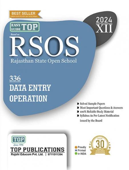 TOP 336 DATA ENTRY OPERATION RSOS