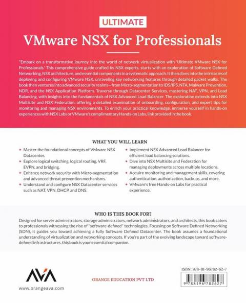 Ultimate VMware NSX for Professionals