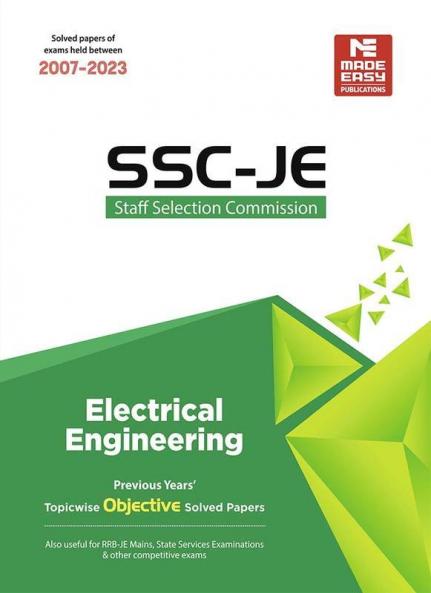 SSC JE : Electrical Engineering 2024: Previous Years Objective Solved Papers