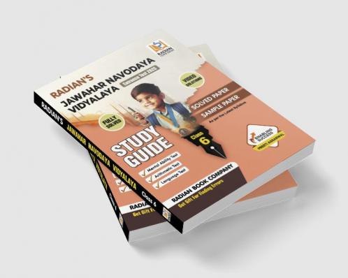 Jawahar Navodaya Vidyalaya: Guide book Class 6 with Solved Paper for JNV Entrance Exam 2025 (English Medium)
