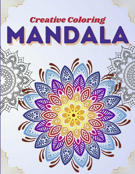 Awesome Mandala Coloring Book For Adults