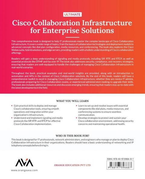 Ultimate Cisco Collaboration Infrastructure for Enterprise Solutions
