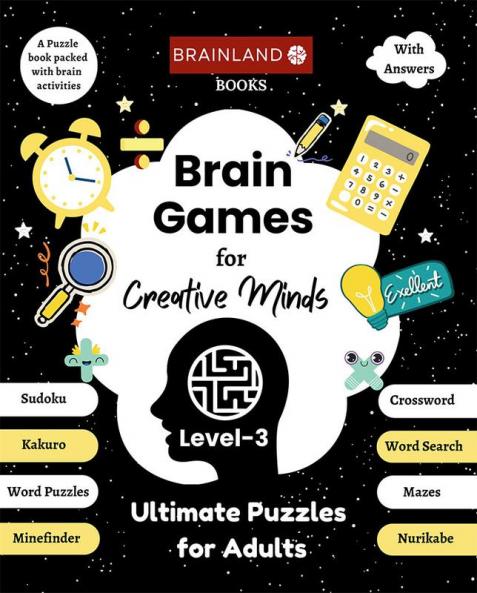 Brain Games for Creative Minds - Ultimate Puzzles for Adults - Level 3